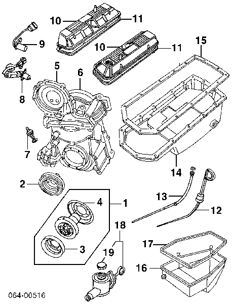 ERR6119 Land Rover Sensor de posição (de revoluções) de cambota