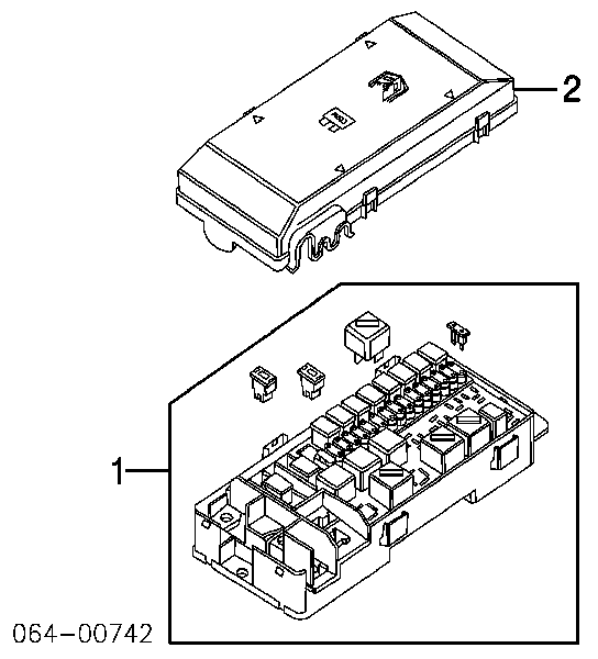 YQE103800 Land Rover Unidade de dispositivos de segurança