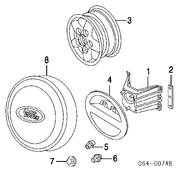 RRB100510 Land Rover 
