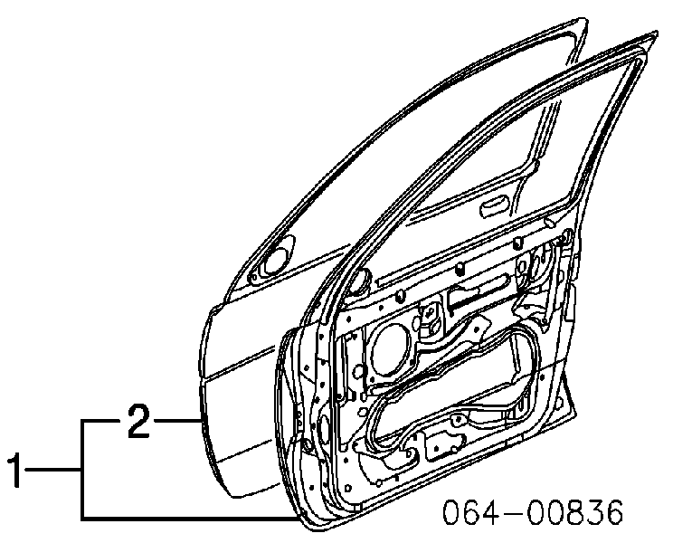 Compre Porta dianteira esquerda Land Rover Freelander 1