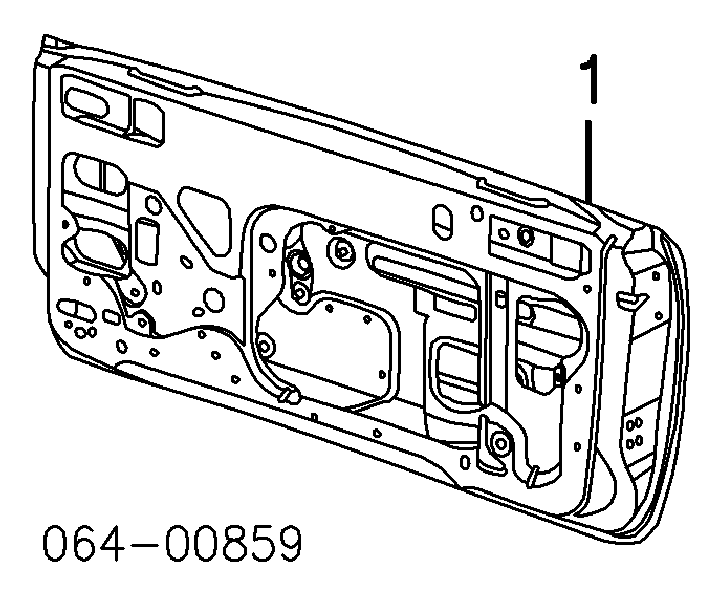 ASR1812 Land Rover Porta traseira (3ª/5ª porta-malas (tampa de alcapão)
