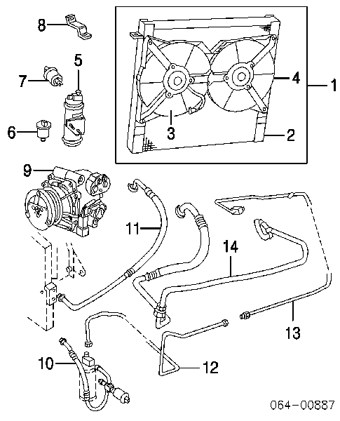 Compressor de aparelho de ar condicionado Land Rover JPB101330 preço, a partir de 344,06 USD