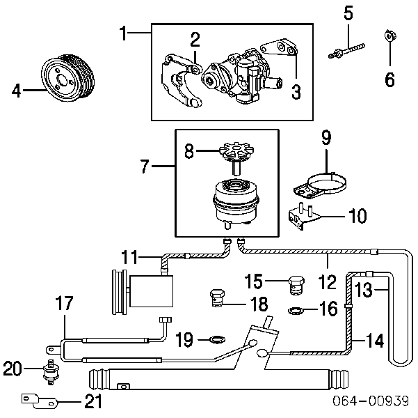 Bomba da Direção hidrâulica assistida Land Rover LR011844 preço, a partir de 160,65 USD