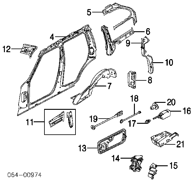 Alcapão do tanque de combustível para Land Rover Range Rover III L322