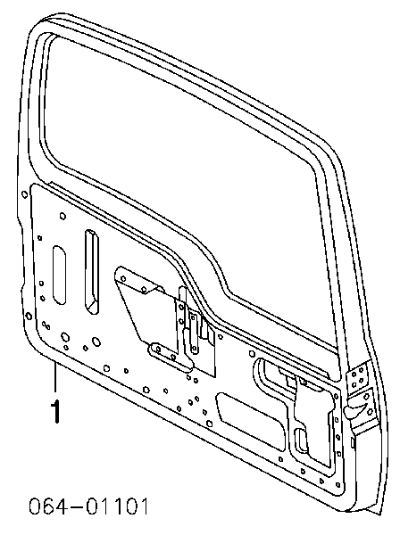 Porta traseira (3ª/5ª porta-malas (tampa de alcapão) Land Rover Discovery II LJ ,LT