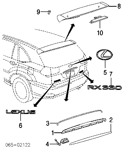 8404048140 Toyota Unidade de botões dianteira esquerda de controlo de elevador de vidro