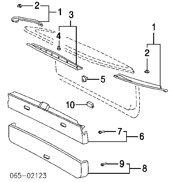 8679048020 Toyota Câmara do sistema para asseguramento de visibilidade