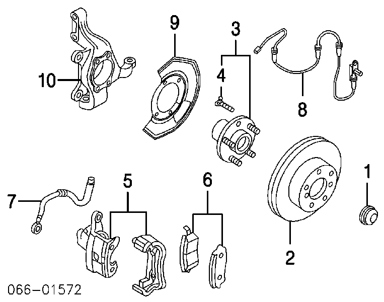 Cubo dianteiro Nissan/Infiniti 40202EG36C preço, a partir de 127,21 USD