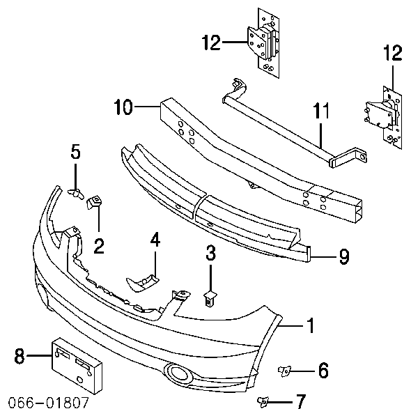 Braçadeira de proteção de fundo Nissan/Infiniti 0155305323 preço, a partir de 1,56 USD