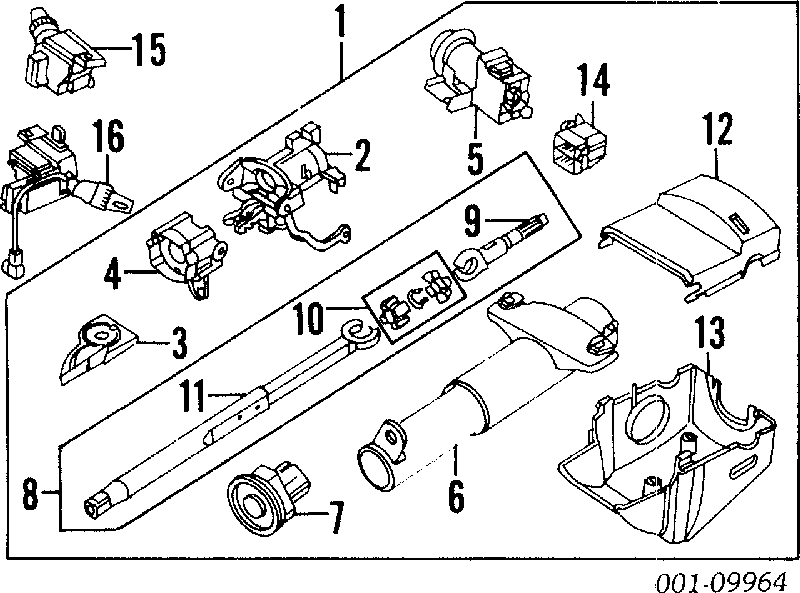 26057095 General Motors Cruzeta do mecanismo de direção