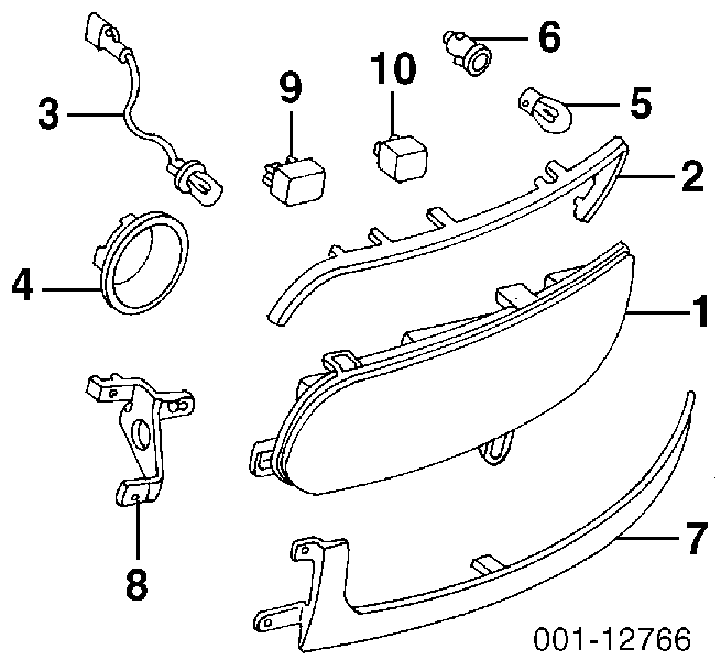 8651661 Volvo Relê de pisca-pisca
