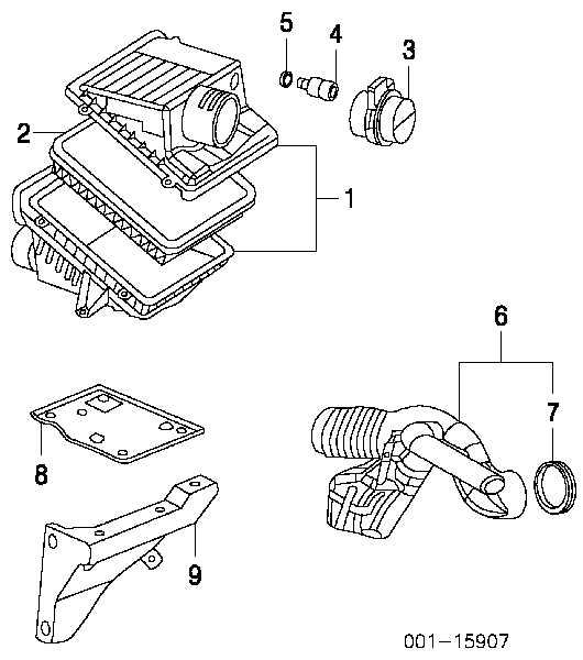 25313348 General Motors Filtro de ar