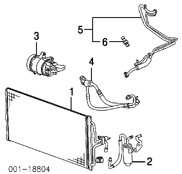 92136JD50A Nissan/Infiniti Sensor de pressão absoluta de aparelho de ar condicionado