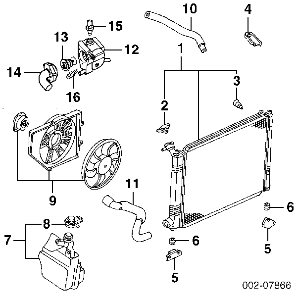 SW5157 Ford Sensor de temperatura do fluido de esfriamento