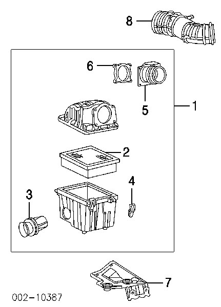 3900630 Ford Filtro de ar