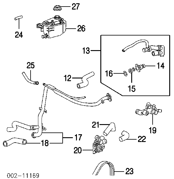 Correia dos conjuntos de transmissão Mazda AJ0318381 preço, a partir de 8,91 USD