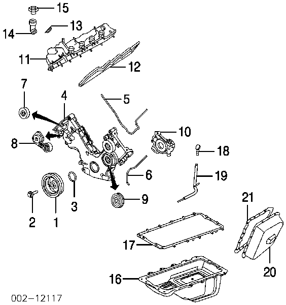 Compre Vedação dianteira de cambota de motor Ford Explorer 
