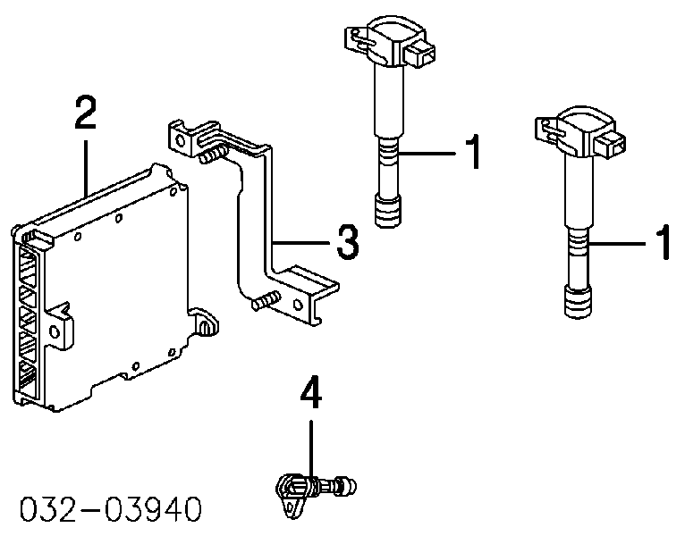 37500PNC006 Honda Sensor de posição (de revoluções) de cambota