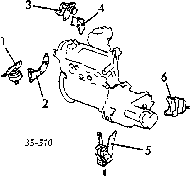Coxim (suporte) dianteiro de motor Mazda 626 preço, a partir de 3,30 USD