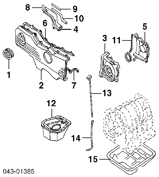 Polia de cambota Subaru 12305AA252 preço, a partir de 84,30 USD