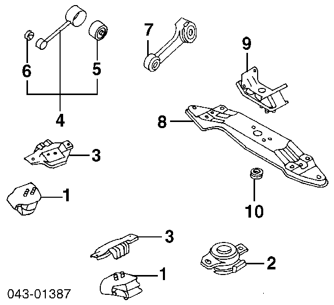 41022FA050 Subaru 