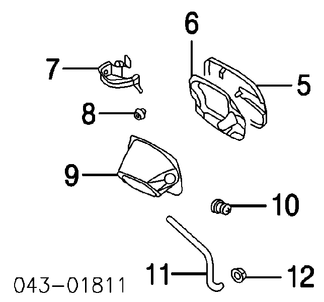  Subaru 46064AE000 preço, a partir de 2,36 USD