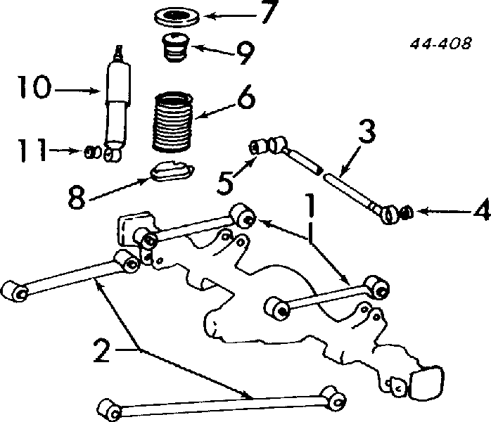  para Toyota Corolla  (E8B)