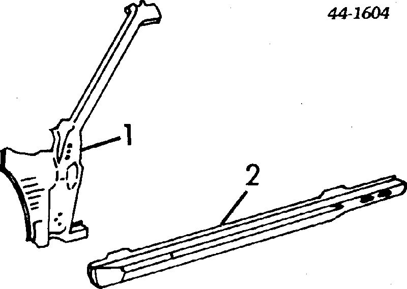Acesso externo direito para Toyota Celica  T16