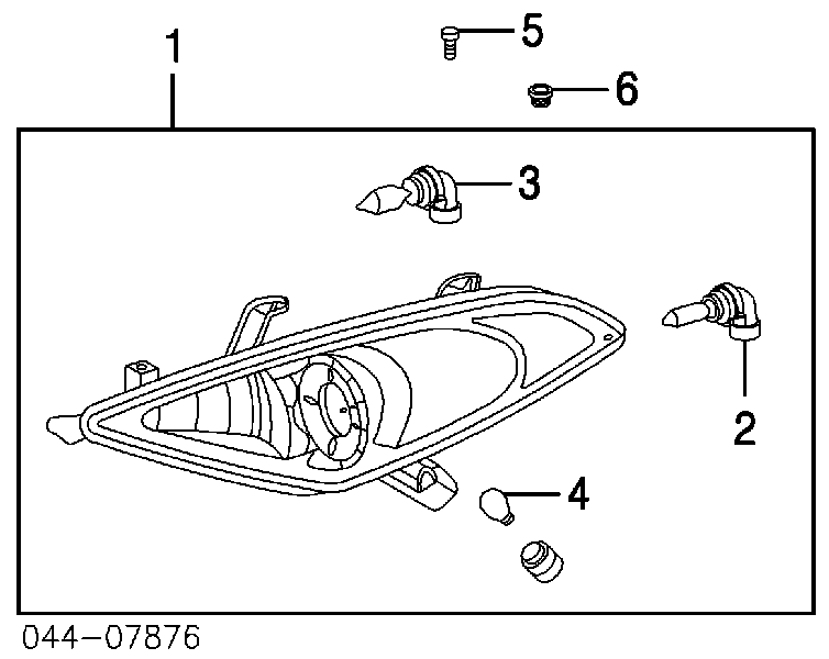 90981AD001 Toyota Lâmpada