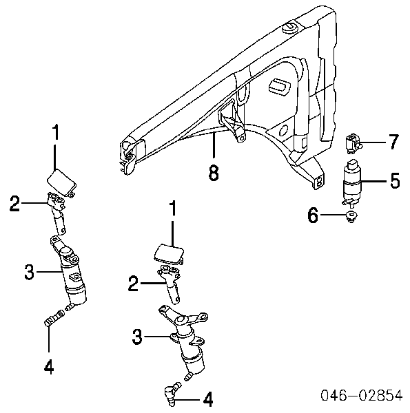 1J0973722A VAG Forquilha elétrica de reboque (TRUCK)