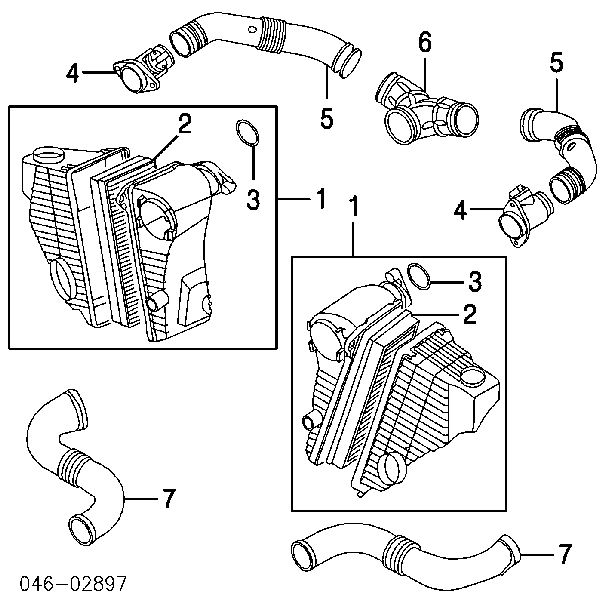 Sensor de fluxo (consumo) de ar, medidor de consumo M.A.F. - (Mass Airflow) VAG 06A906461GX preço, a partir de 34,05 USD