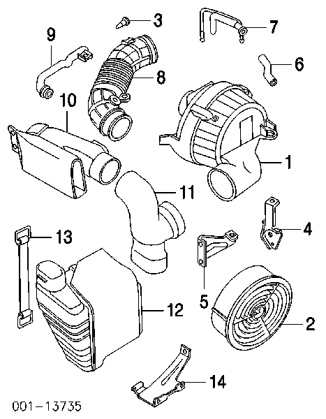 Sensor de temperatura da mistura de ar Mazda R2AX182B5 preço, a partir de 11,75 USD
