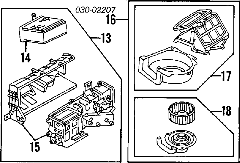 2722001G03 Nissan/Infiniti Motor de ventilador de forno (de aquecedor de salão)