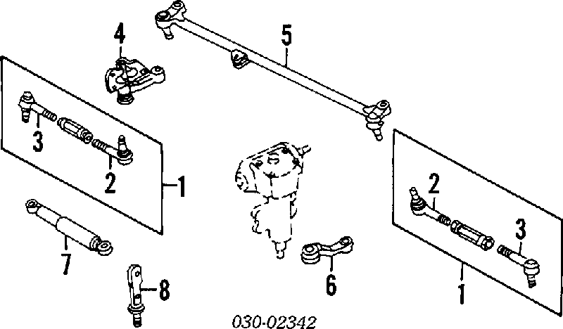 Braço oscilante de pêndulo ADN187122 Blue Print