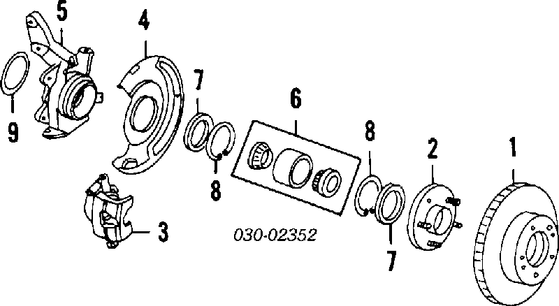 ZA42BWD06AJB5CA01 NSK Rolamento de cubo dianteiro