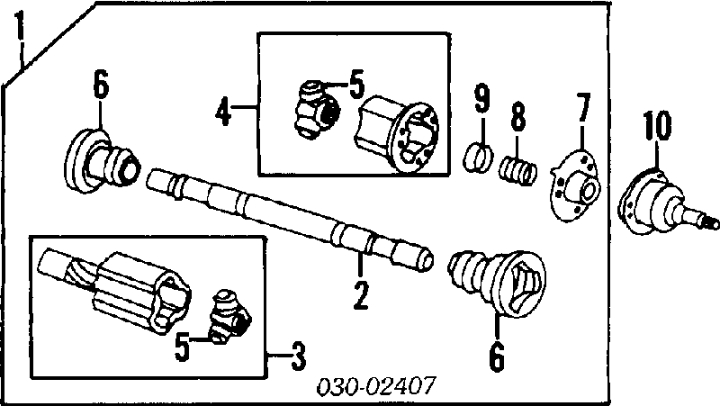 Compre 3974105U87 Nissan/Infiniti Bota de proteção interna de junta homocinética do semieixo dianteiro