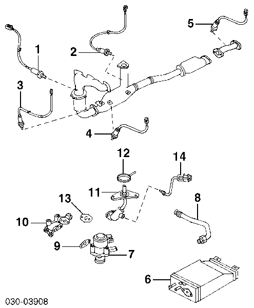 Sonda lambda, sensor de oxigênio até o catalisador Blue Print ADN17012 preço, a partir de 65,24 USD