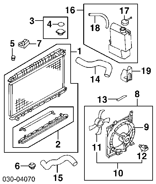 Radiador de esfriamento de motor Nissens 62961 preço, a partir de 107,55 USD