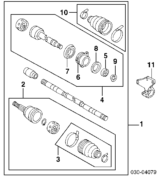 Bota de proteção externa de junta homocinética do semieixo dianteiro Japan Parts KB281 preço, a partir de 17,84 USD