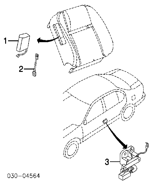 98830CN025 Nissan/Infiniti Sensor AIRBAG dianteiro