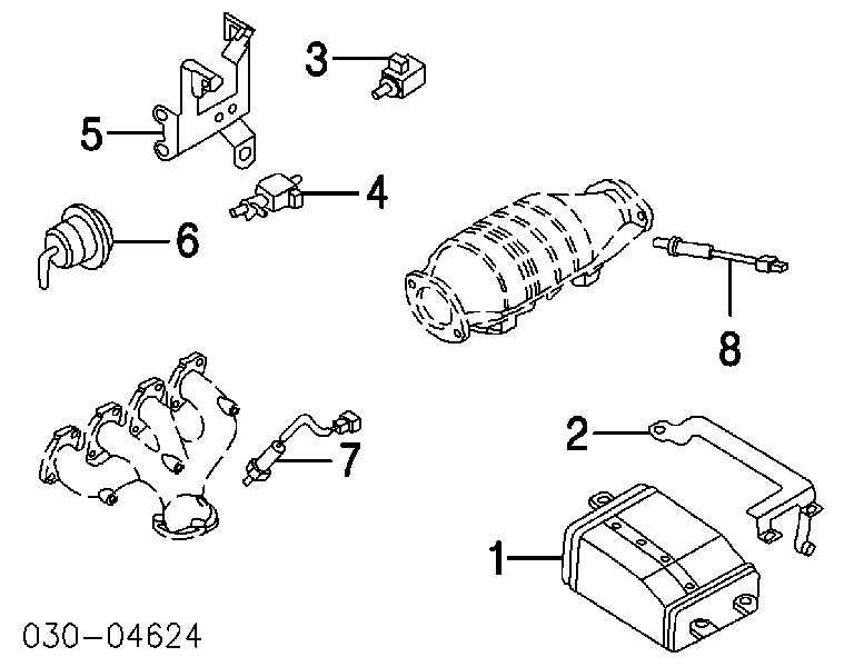 149558J10A Renault (RVI) Válvula solenoide de regulação de comporta EGR