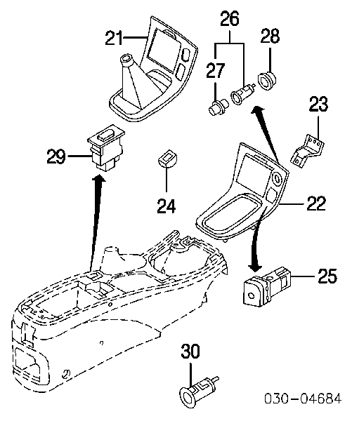 2550050Y00 Nissan/Infiniti Botão de ativação de aquecimento do assento