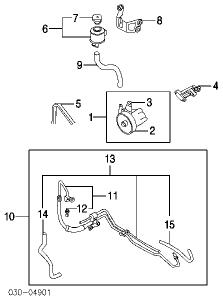 Sensor hidráulico de bomba de impulsionador ECCNS001 NTY