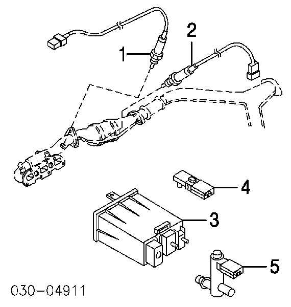 22693CD700 Nissan/Infiniti Sonda lambda, sensor de oxigênio até o catalisador