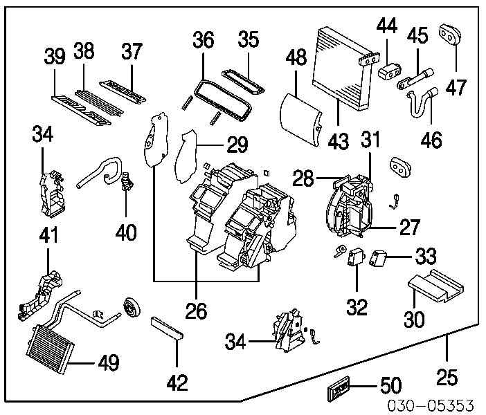 27731AL500 Nissan/Infiniti Motor de comporta de recirculação de ar