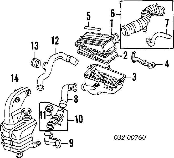 17220P45G00 Honda Filtro de ar