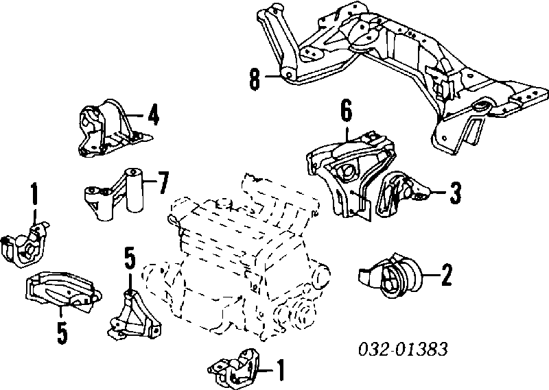 50843S04000 Honda 