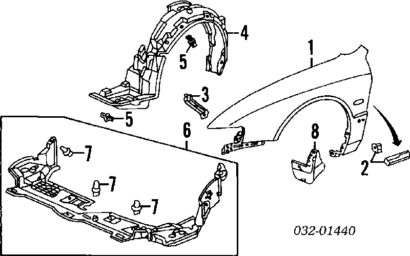 Cápsula (prendedor) de fixação do forro do pára-choque do pára-lama dianteiro Honda 91512SM4003 preço, a partir de 0,43 USD