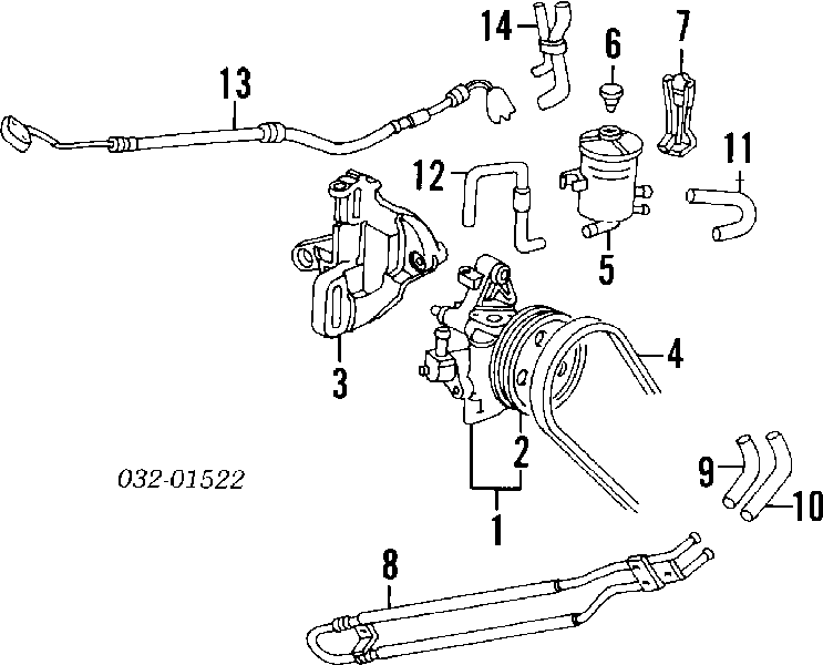 Bomba da Direção hidrâulica assistida Honda 56110P02A02 preço, a partir de 88,61 USD