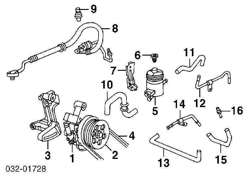Bomba da Direção hidrâulica assistida Honda 56110P3F003 preço, a partir de 114,07 USD